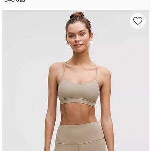 3 lululemon Sports Bras - unworn with tags (size 10, Blk, Wht & Tan)